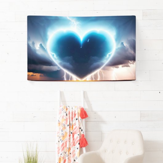 Beautiful romantic wedding picture AI 横断幕 (インサイチュ)