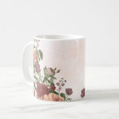 Beautiful rose cup コーヒーマグカップ (正面左)
