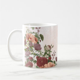 Beautiful rose cup コーヒーマグカップ