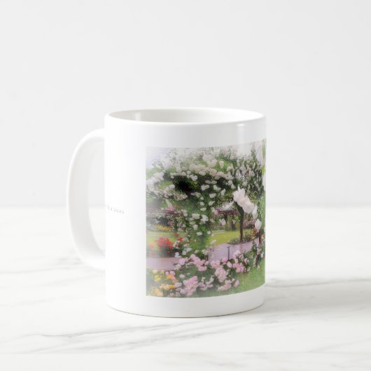 Beautiful Rose Garden コーヒーマグカップ (正面左)