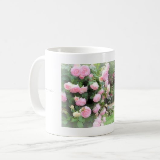 Beautiful Rose Garden コーヒーマグカップ (正面左)