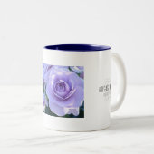 Beautiful Rose:Rosa Blue Bajou ツートーンマグカップ (正面右)