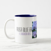 Beautiful Rose:Rosa Blue Bajou ツートーンマグカップ (左)