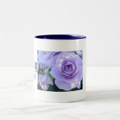 Beautiful Rose:Rosa Blue Bajou ツートーンマグカップ (中央)