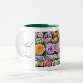Beautiful Roses ツートーンマグカップ (正面左)