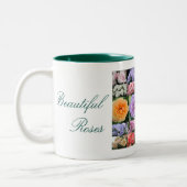 Beautiful Roses ツートーンマグカップ (左)