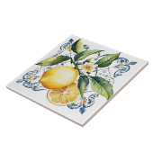 Beautiful Rustic Mediterranean Tuscany Lemon タイル (側面)