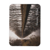 Beautiful Schipdonk Canal in Autumn, Damme マグネット (縦)