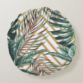 Beautiful seamless floral pattern background with ラウンドクッション (裏面)