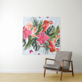 Beautiful seamless floral summer pattern backgroun タペストリー (インサイチュ(横))