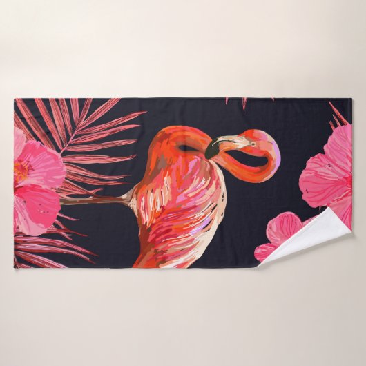 Beautiful seamless floral summer pattern backgroun バスタオル (バスタオル)