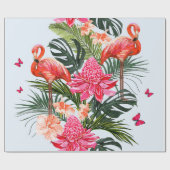 Beautiful seamless floral summer pattern backgroun ラッピングペーパー (フラット)