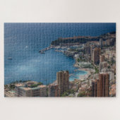 Beautiful Seaside View of Monte Carlo Monaco ジグソーパズル (横)