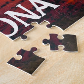 Beautiful Sedona Arizona Red Rocks Landscape Art ジグソーパズル (側面)