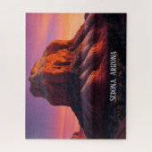 Beautiful Sedona Arizona Red Rocks Landscape Art ジグソーパズル (縦)