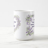 Beautiful Sentiment For Mom Wrap コーヒーマグカップ (中央)