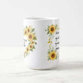 Beautiful Sentiment For Mom Wrap コーヒーマグカップ (中央)