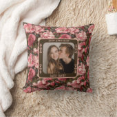 Beautiful Sentimental 1St Anniversary Throw Pillow クッション (ブランケット)