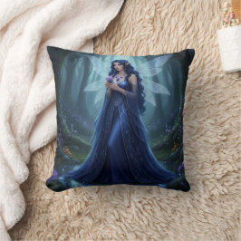 Beautiful September Sapphire Fairy クッション