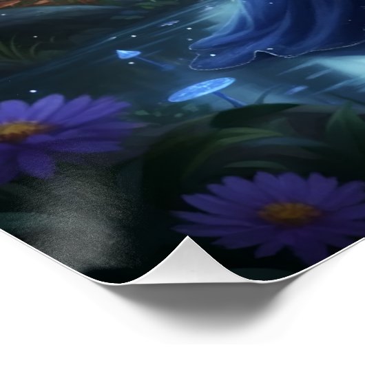 Beautiful September Sapphire Fairy ポスター (コーナー)