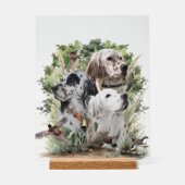 Beautiful Setters アクリルサイン (正面)