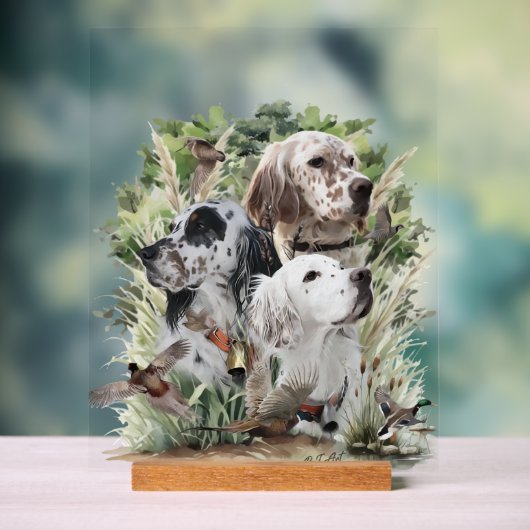 Beautiful Setters アクリルサイン (ニュートラル)