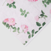 Beautiful Shabby Chic Pink Roses Tissue Paper 薄葉紙 (詳細)