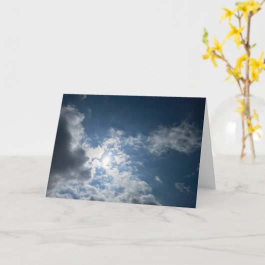 Beautiful Sky#2 カード (黄色い花)