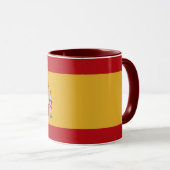 Beautiful Spain Flag Mug マグカップ (正面右)