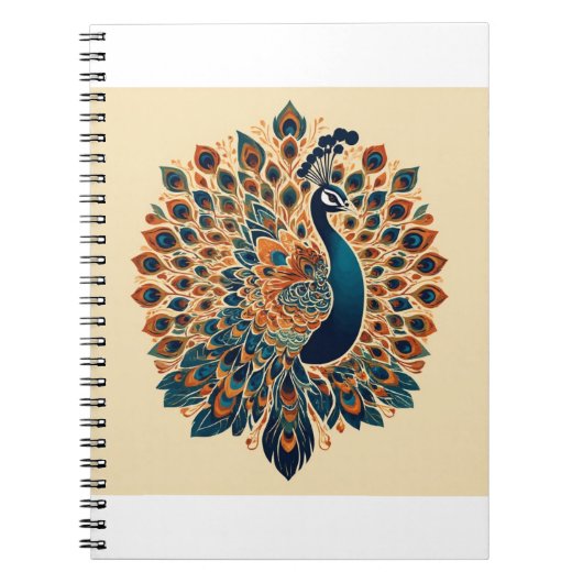 Beautiful Spiral Photo Notebook  ノートブック (正面)