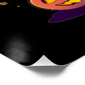 Beautiful Spooky Kawaii Halloween Print ポスター (コーナー)