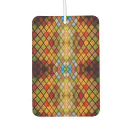 Beautiful Stained Glass Pattern Air Freshener カーエアーフレッシュナー