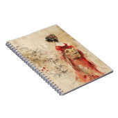 Beautiful Standing Geisha ノートブック (右側)