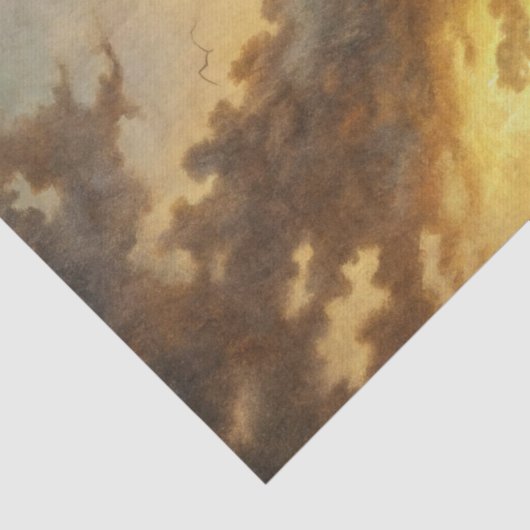 Beautiful Stormy Coastal Lighthouse Decoupage 薄葉紙 (詳細)