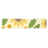 Beautiful Sunflower Design  ショートテーブルランナー (横)