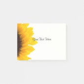 Beautiful Sunflower Template ポストイット (正面)