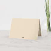 Beautiful sunflowers folded greeting card カード (裏面)