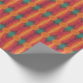 Beautiful Sunny Sun Rays Southwestern Folk Art ラッピングペーパー (角)