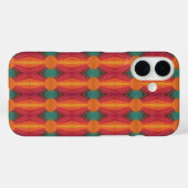 Beautiful Sunny Sun Rays Southwestern Folk Art Case-Mate iPhoneケース (裏面 (横))