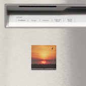 Beautiful Sunset Colors - Marina Del Rey, CA  マグネット (インサイチュ (食洗機))