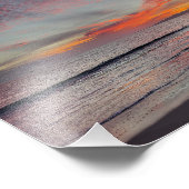 Beautiful SUnset - Marina Del Rey, CA フォトプリント (角)