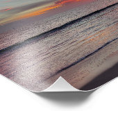 Beautiful SUnset - Marina Del Rey, CA フォトプリント (角)