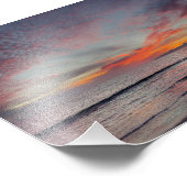 Beautiful SUnset - Marina Del Rey, CA フォトプリント (角)