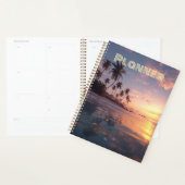 Beautiful sunset over calm water Planner プランナー手帳 (ディスプレー)