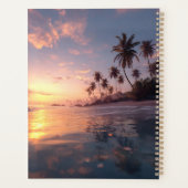 Beautiful sunset over calm water Planner プランナー手帳 (裏面)