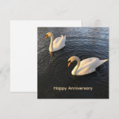 Beautiful swans Anniversary シーズンカード (正面/裏面)