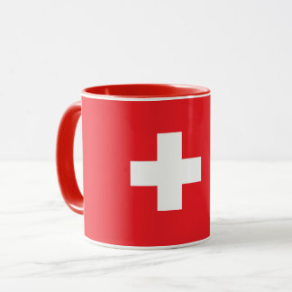 Beautiful Switzerland Flag Mug マグカップ