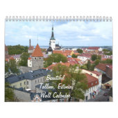 Beautiful Tallinn, Estonia Wall Calendar カレンダー (カバー)