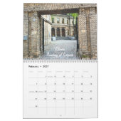 Beautiful Tallinn, Estonia Wall Calendar カレンダー (2月 2027)