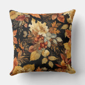 Beautiful Thanksgiving Leafs Pattern クッション (裏面)